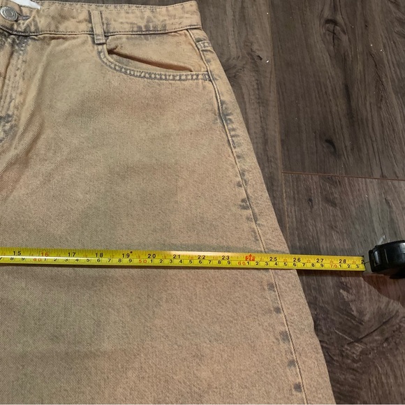 Zara overdyed denim midi skirt XXL - Picture 12 of 16